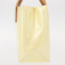 LOUIS VUITTON Monogram Vernis Reade PM Hand Bag Perle M91336 LV Auth 152338-3