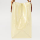 LOUIS VUITTON Monogram Vernis Reade PM Hand Bag Perle M91336 LV Auth 152338-4