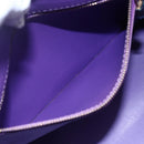 LOUIS VUITTON Monogram Vernis Houston Hand Bag Purple Viole M91093 Auth 152339-22
