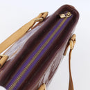LOUIS VUITTON Monogram Vernis Houston Hand Bag Purple Viole M91093 Auth 152339-6