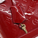 LOUIS VUITTON Monogram Vernis Alma PM Hand Bag Rose Andian M91770 LV Auth 152340-9
