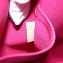 LOUIS VUITTON Monogram Vernis Alma PM Hand Bag Rose Andian M91770 LV Auth 152340-11