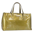 LOUIS VUITTON Monogram Vernis Wilshire PM Bag Veil amplession M91643 Auth 152343-1