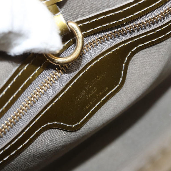 LOUIS VUITTON Monogram Vernis Wilshire PM Bag Veil amplession M91643 Auth 152343