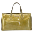 LOUIS VUITTON Monogram Vernis Wilshire PM Bag Veil amplession M91643 Auth 152343-13