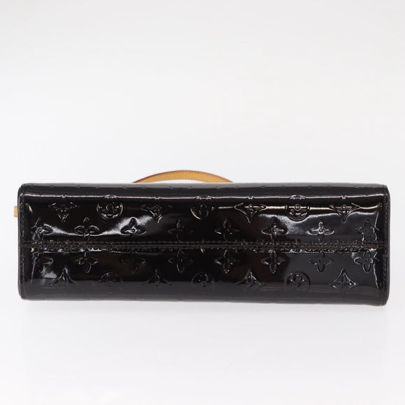 LOUIS VUITTON Monogram Vernis Roxbury Drive Hand Bag Amarante M91995 Auth 152344