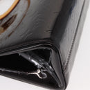 LOUIS VUITTON Monogram Vernis Roxbury Drive Hand Bag Amarante M91995 Auth 152344-15