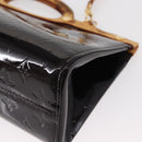 LOUIS VUITTON Monogram Vernis Roxbury Drive Hand Bag Amarante M91995 Auth 152344-16