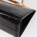 LOUIS VUITTON Monogram Vernis Roxbury Drive Hand Bag Amarante M91995 Auth 152344-18