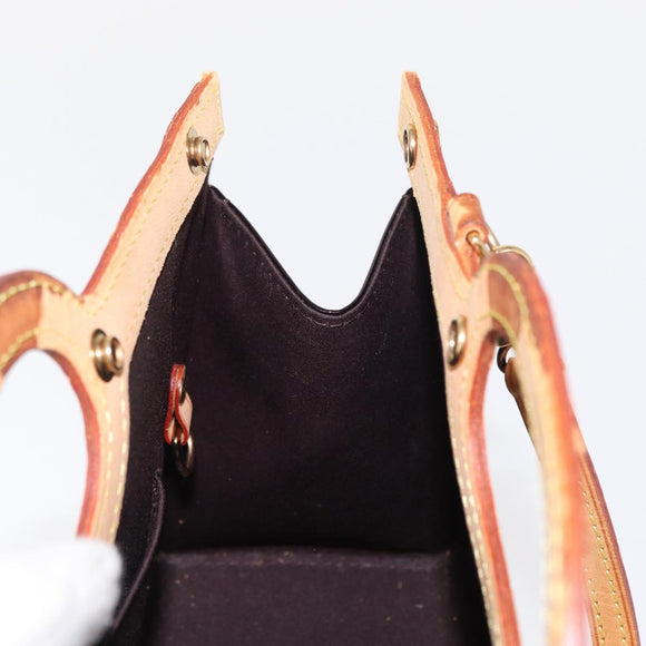 LOUIS VUITTON Monogram Vernis Roxbury Drive Hand Bag Amarante M91995 Auth 152344