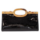 LOUIS VUITTON Monogram Vernis Roxbury Drive Hand Bag Amarante M91995 Auth 152344-2