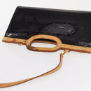 LOUIS VUITTON Monogram Vernis Roxbury Drive Hand Bag Amarante M91995 Auth 152344-6