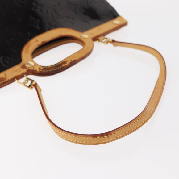 LOUIS VUITTON Monogram Vernis Roxbury Drive Hand Bag Amarante M91995 Auth 152344