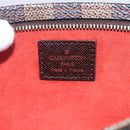 LOUIS VUITTON Damier Ebene Marais Pouch LV Auth 152348-9