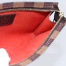 LOUIS VUITTON Damier Ebene Marais Pouch LV Auth 152348-11