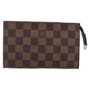 LOUIS VUITTON Damier Ebene Marais Pouch LV Auth 152348-13