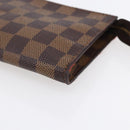 LOUIS VUITTON Damier Ebene Marais Pouch LV Auth 152348-7
