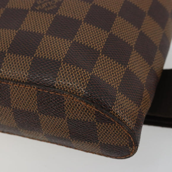 LOUIS VUITTON Damier Ebene Geronimos Shoulder Bag N51994 LV Auth 152351