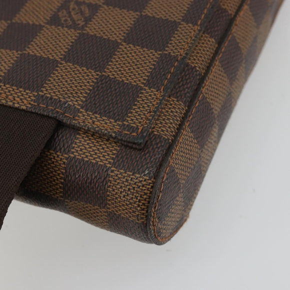 LOUIS VUITTON Damier Ebene Geronimos Shoulder Bag N51994 LV Auth 152351
