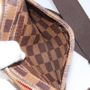 LOUIS VUITTON Damier Ebene Geronimos Shoulder Bag N51994 LV Auth 152351-20
