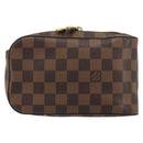 LOUIS VUITTON Damier Ebene Geronimos Shoulder Bag N51994 LV Auth 152351-13