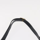 GUCCI GG Supreme Shoulder Bag PVC Leather Navy Gold Auth 152361-8