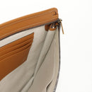 GUCCI GUCCIxDisney GG Supreme Clutch Bag PVC Beige Gold 602552 Auth 152362M-18