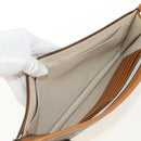 GUCCI GUCCIxDisney GG Supreme Clutch Bag PVC Beige Gold 602552 Auth 152362M-22