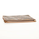 GUCCI GUCCIxDisney GG Supreme Clutch Bag PVC Beige Gold 602552 Auth 152362M-6