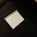 GUCCI GG Canvas Tote Bag Beige Gold Auth 152364-17