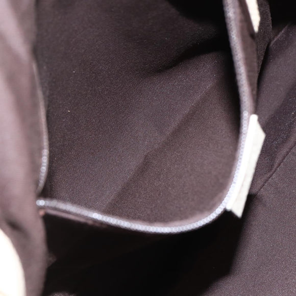 GUCCI GG Canvas Tote Bag Beige Gold Auth 152364