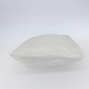 GUCCI Bamboo Shoulder Bag Leather White Silver 001 4006 2404 Auth 152366-5