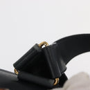 GUCCI Bamboo Backpack Leather Navy Gold 003 2058 0016 Auth 152368-15