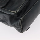 GUCCI Bamboo Backpack Leather Navy Gold 003 2058 0016 Auth 152368-17