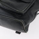 GUCCI Bamboo Backpack Leather Navy Gold 003 2058 0016 Auth 152368-18