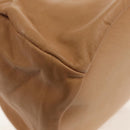 CHANEL Purse Hand Bag Lamb Skin Beige CC Auth 152370A-15