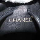 CHANEL Purse Hand Bag Lamb Skin Beige CC Auth 152370V-18