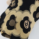 CHANEL Clutch Bag Silk Navy CC Auth 152371-17