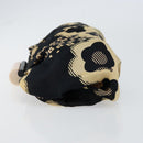 CHANEL Clutch Bag Silk Navy CC Auth 152371-4