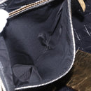 CHANEL Clutch Bag Leather Gold CC Auth 152375AM-21