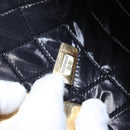 CHANEL Clutch Bag Leather Gold CC Auth 152375SM-11