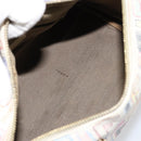 FENDI Zucca Canvas Hand Bag PVC Multicolor Gold Auth 152378V-10