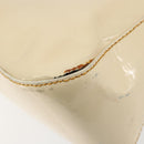 FENDI Mamma Baguette Shoulder Bag Enamel Beige Auth 152380-9