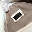 FENDI Mamma Baguette Shoulder Bag Enamel Beige Auth 152380-20