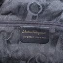 Salvatore Ferragamo Gancini Backpack Leather Brown Gold Auth 152386-19