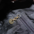 Salvatore Ferragamo Gancini Backpack Leather Brown Gold Auth 152386-23