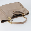 Salvatore Ferragamo Hand Bag Leather Pink Gold Auth 152388-6