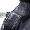 MCM Vicetos Logogram Hand Bag PVC 2way Black Gold Auth 152389-19