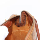 MCM Vicetos Logogram Hand Bag PVC 2way Brown Gold Auth 152390-20