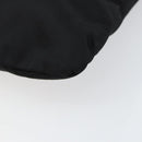 PRADA Hand Bag Nylon Black Silver Auth 152399-9